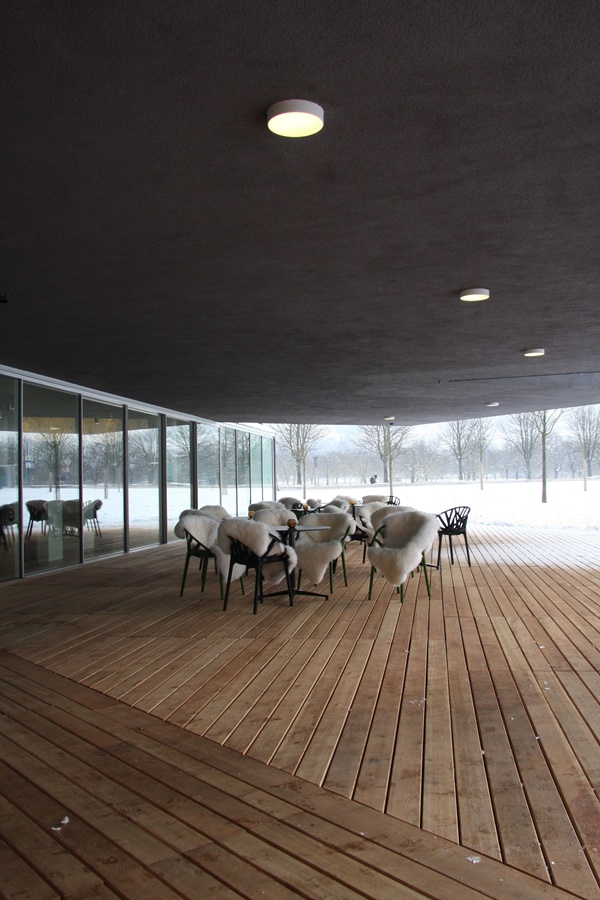 vitrahaus-herzog-de-meuron-vegetal-ronan-erwan-bouroullec The less-spotted wooly Vegetal graze on the VitraHaus Cafe Terrace