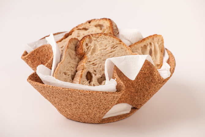 Corky Bowl by Tiago Sá da Costa Vicara Bread Corky Bowl by Tiago Sá da Costa Vicara Bread
