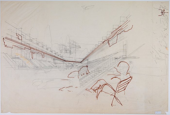 Álvaro Siza, Bouça Housing, Porto, c. 1972. (Photo © Estate of the architect, Courtesy of S AM Schweizerisches Architekturmuseum)