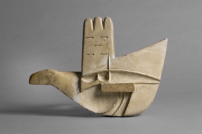 Le Corbusier, Model for Le Main Ouverte, Chandigarh, 1950-1965. (Photo © FLC-ADAGP, Courtesy of S AM Schweizerisches Architekturmuseum)