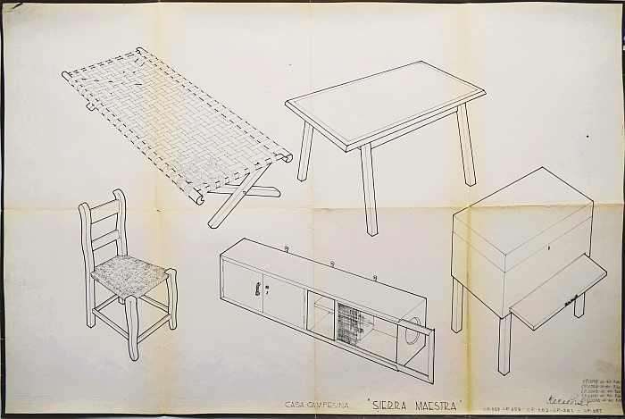 Furniture by Clara Porset & Xavier Guerrero for the 1940 Museum Modern Art, New York competition (photo commons.wikimedia.org CC BY-SA 4.0, courtesy <a href="https://cidi-unam.com.mx/cidi_nw/nosotros/archivo_clara_porset/" target="_blank" rel="noopener">Archivo Clara Porset Dumas</a>)