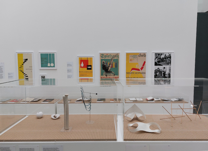 Student models and exhbition posters, as seen at German Design 1949–1989. Two Countries, One History, Kunsthalle im Lipsiusbau, Dresden