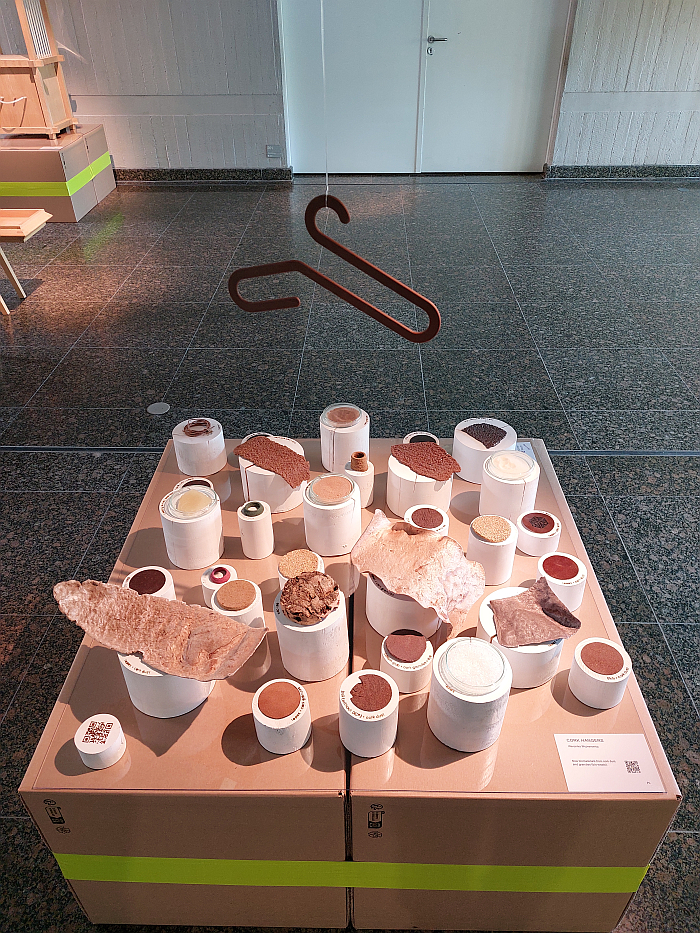 Cork Hangers by Weronika Wojnarowicz, as seen at Next: Young European Design, Kunstgewerbemuseum Berlin, Berlin Design Week 2024