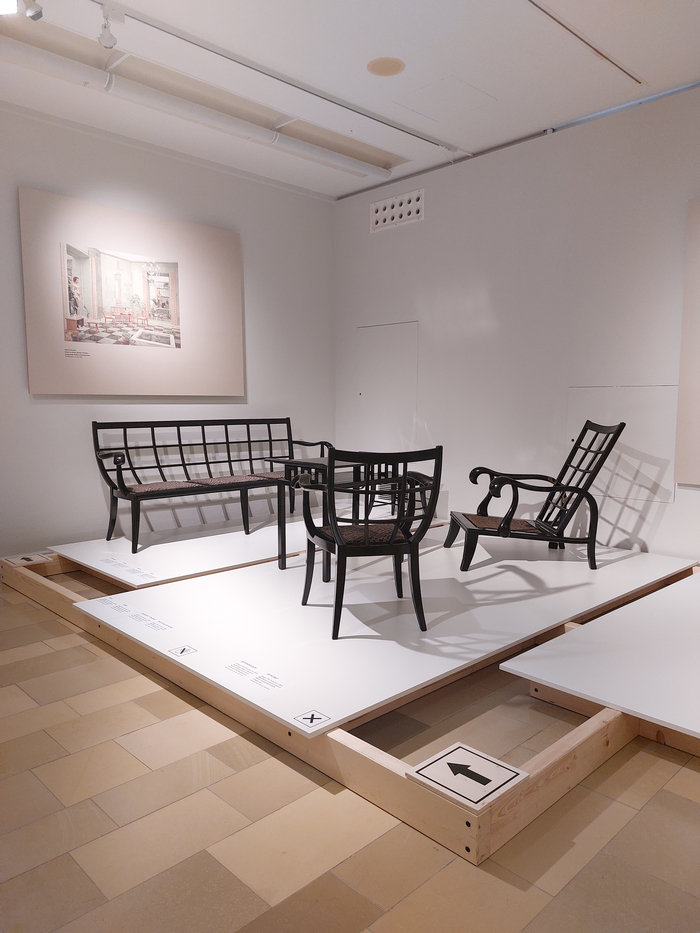 Furniture by Otto Prutsche, ca, 1930, as seen in Josef Frank and the others. New furniture 1920–1940, Möbelmuseum Wien