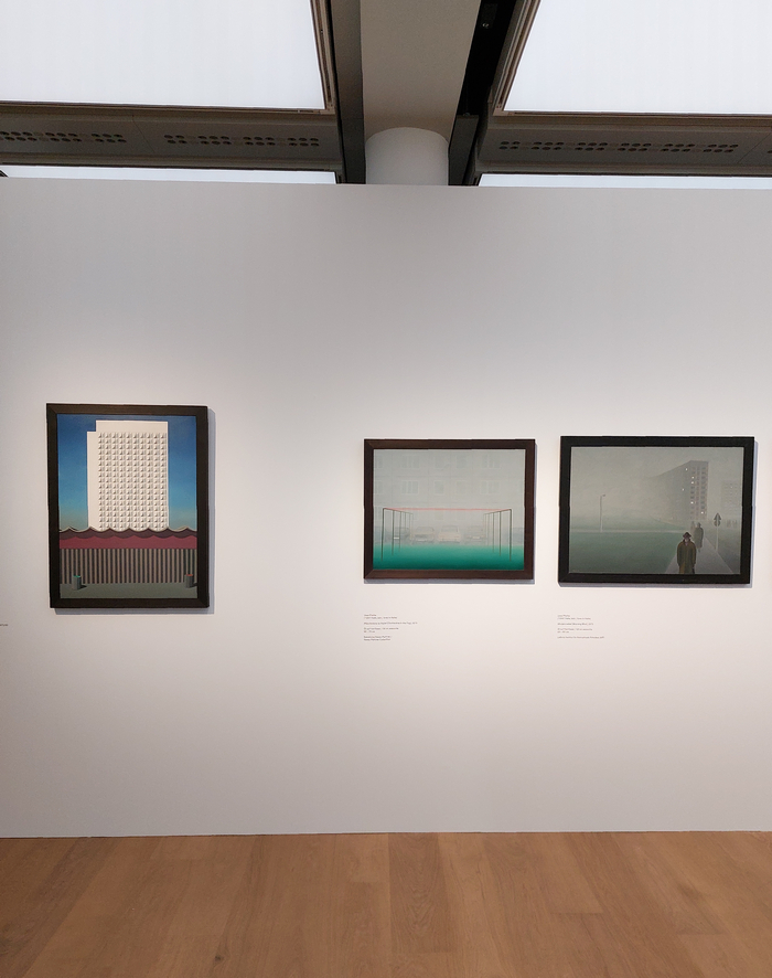 Works by Uwe Pfeiffer, as seen in Wohnkomplex: Art and Life in Plattenbau, Das Minsk, Potsdam