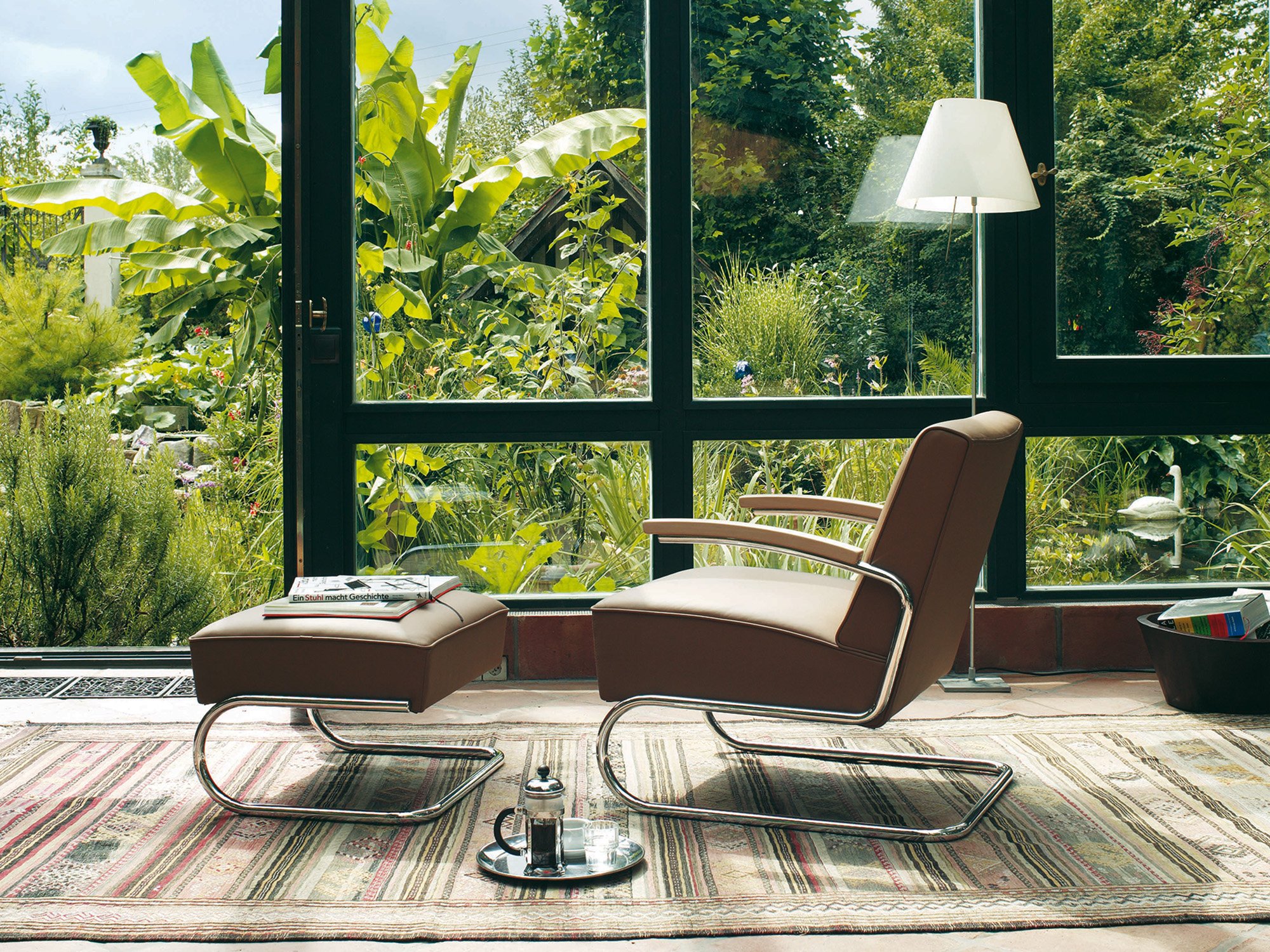 Thonet S 411 Freischwinger-Sessel Thonet S 411 Freischwinger-Sessel