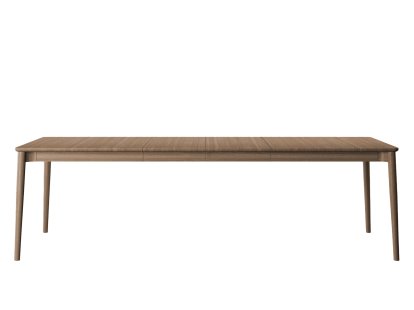 Expand Dining Table, Smoked oak, With 2 extension plates (+100 cm)