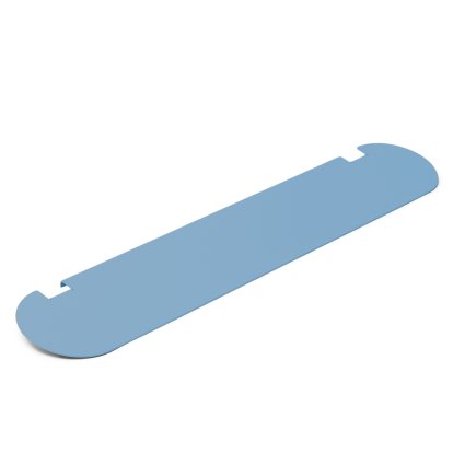 Moon TV shelf, Powder blue