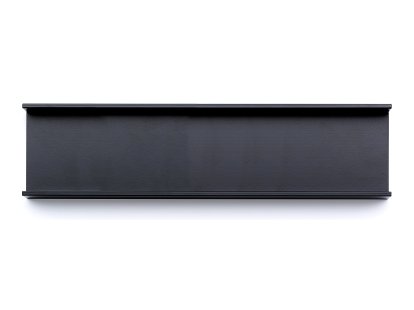 Tray Meterware, Deep (5 cm), deep black, Without insert