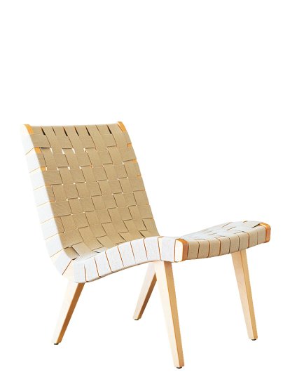 Risom Lounge Chair, Crème