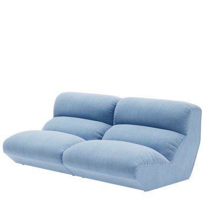 Hi Lo 2-Seater Sofa, Gentle 0733