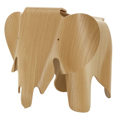 Eames Elephant Plywood, Chestnut, natural
