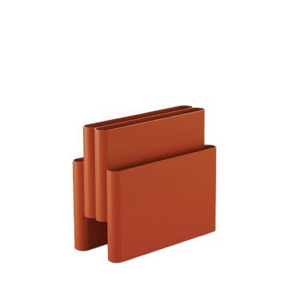 Magazine Rack, Opaque, Orange