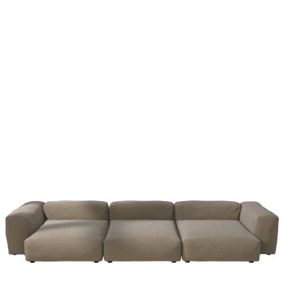 Vetsak Sofa Set 5, Loop loop - Taupe, Without cushion