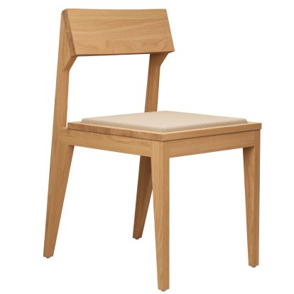 Schulz Chair, Waxed oak, Seat cushion beige (Autumn 0221)