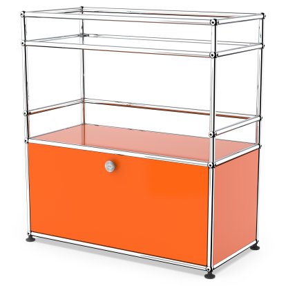USM Haller Bar Sideboard Type 1, Pure orange RAL 2004