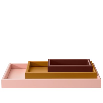 Arrange Tray, Set of three, S Masala / M Amber / L Ruby