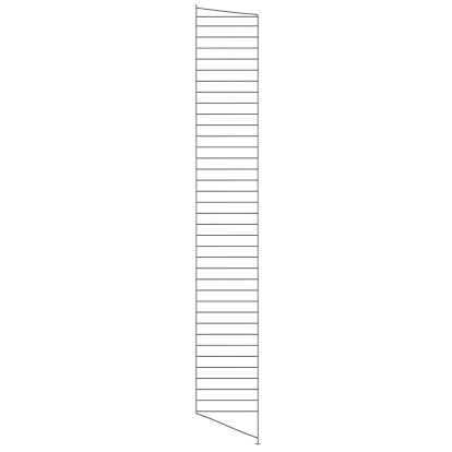 String System Floor Panel, Single, 200 x 30 cm, Dark grey