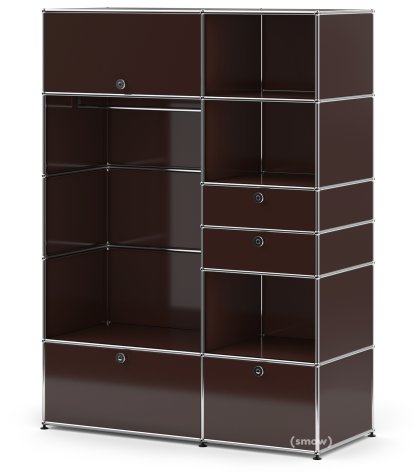 USM Haller Wardrobe Model 1, USM brown