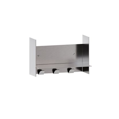 Pli Wall Shelf Core Edition, 30 cm, With hooks