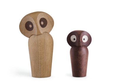 Owl Wooden Figure