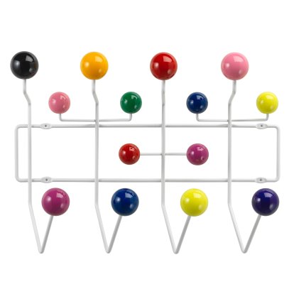 Hang It All Rack, Classic: Balls multicoloured, glossy