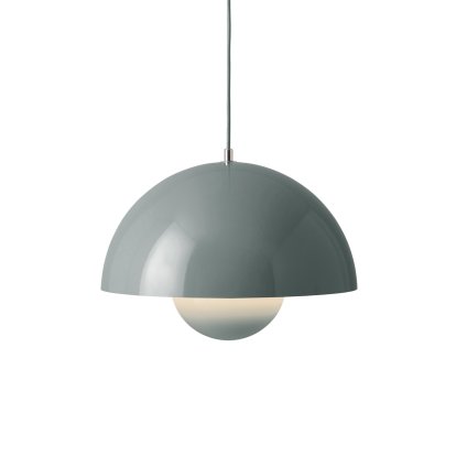 Flowerpot VP7 Pendant Lamp, Stone blue