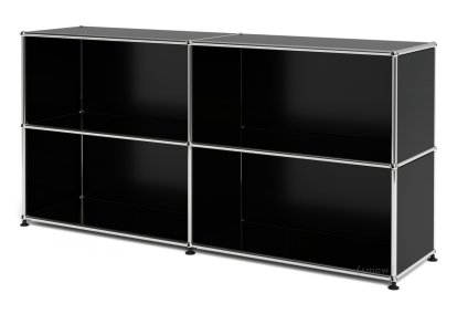 USM Haller Sideboard L open, Graphite black RAL 9011