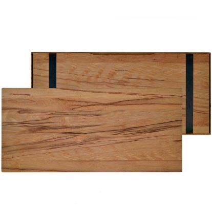 Wooden Overlay (Single) for USM Haller Shelves, Size M, 75 cm x 35 cm, Heartwood beech
