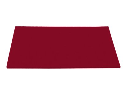 Seat Pad for Ulmer Hocker, Without upholstery, Red