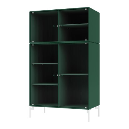 Ripple III Display Cabinet, Pine
