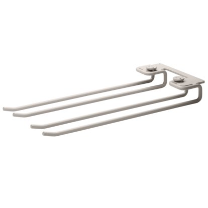 String System Hanger Rack (Set of 2), W 13,5 x H 3 x D 30 cm, Beige