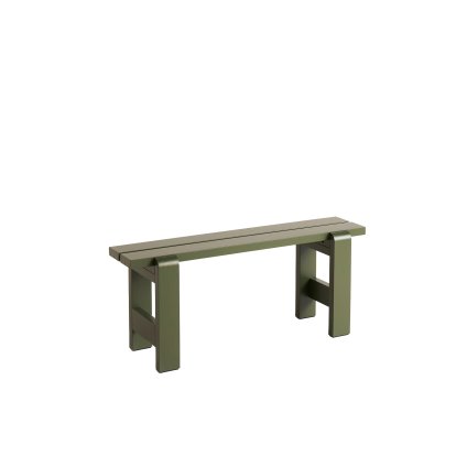 Weekday Bench, 111 cm, Olive