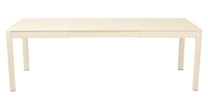Ribambelle Table, L 149/234 x W 100 cm, Beige Latte