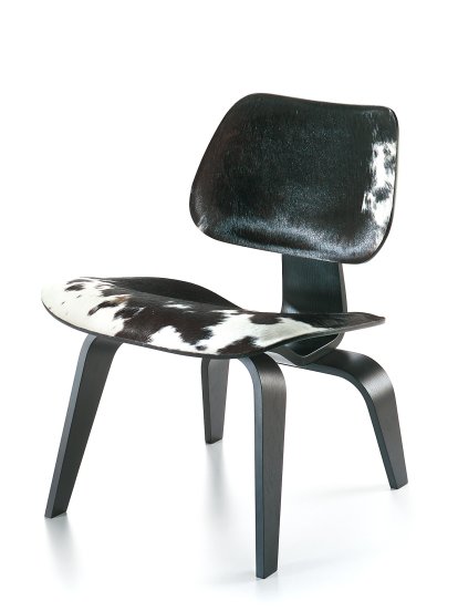 Plywood Group LCW Calf’s Skin Lounge Chair
