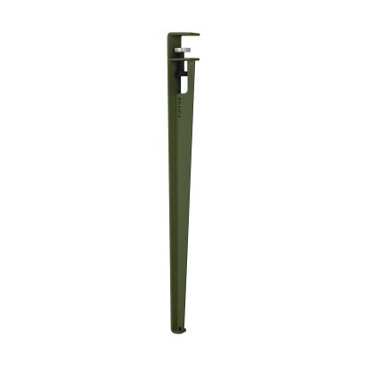 Tiptoe Table Leg, 75 cm, Rosemary green