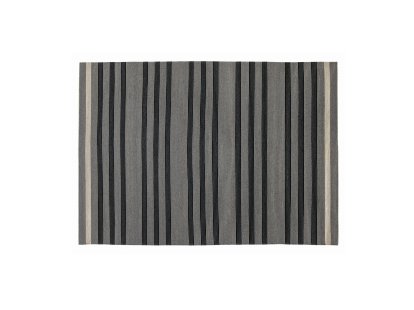 Rug/Runner Fleur, 140 x 200 cm, Grey/black