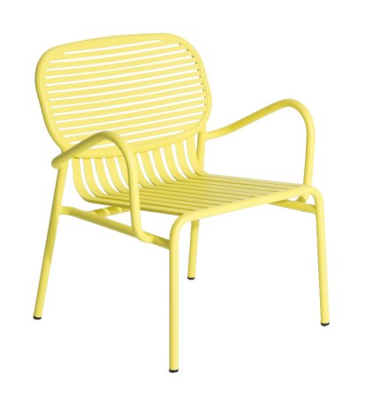 Week-End Lounge Chair, Yellow
