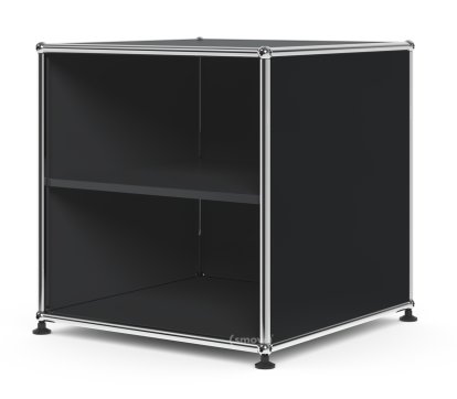 USM Haller Waiting Room Table, H 50 x W 50 x D 50 cm, Anthracite RAL 7016