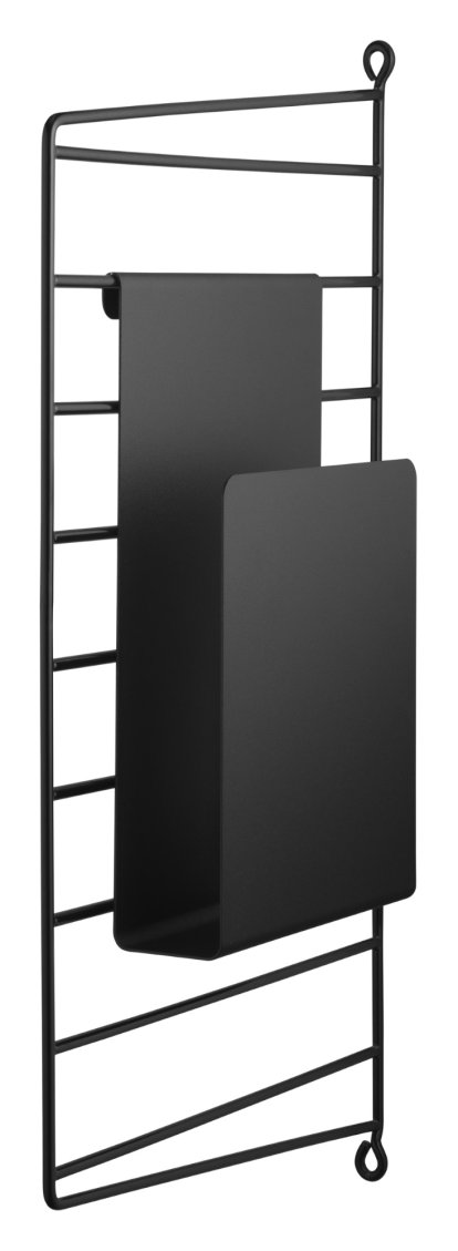 String System Magazine Holder, Black