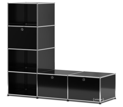 USM Haller Clothes Rack/Bench Type 1, Graphite black RAL 9011