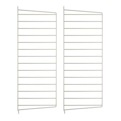 String System Wall Panel, Set of 2, 75 x 30 cm, Beige