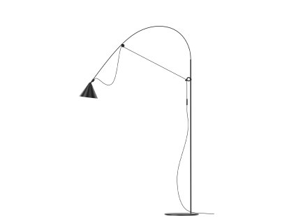 Ayno L Floor Lamp, Black, Black, 2700 K