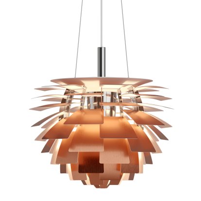 PH Artichoke Pendant Lamp, Copper, Ø 48 cm
