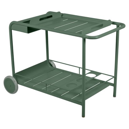 Luxembourg Bar Trolley, Cedar green