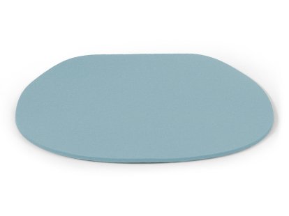 Seat Pad for Eames Side Chairs, Without upholstery, Ice blue
