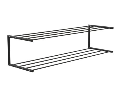 Nova Shoe Rack, W 101,9 x D 30 cm , Black matt