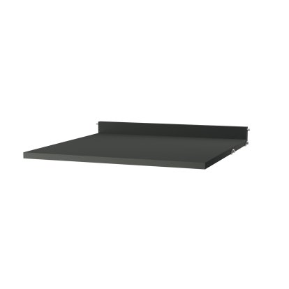 String System Work Desk, Dark grey lacquered, W 58 cm x D 58 cm