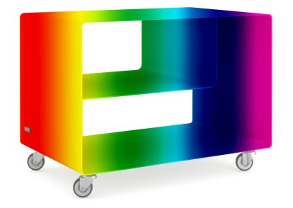 Trolley R 106, Self-coloured, RAL Classic Colour, Industrial castors