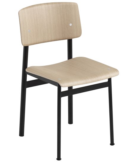 Loft Chair, Oak/Black